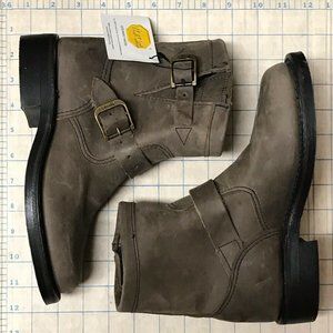Chippewa Raynard 7" Grey Leather Engineer Boots